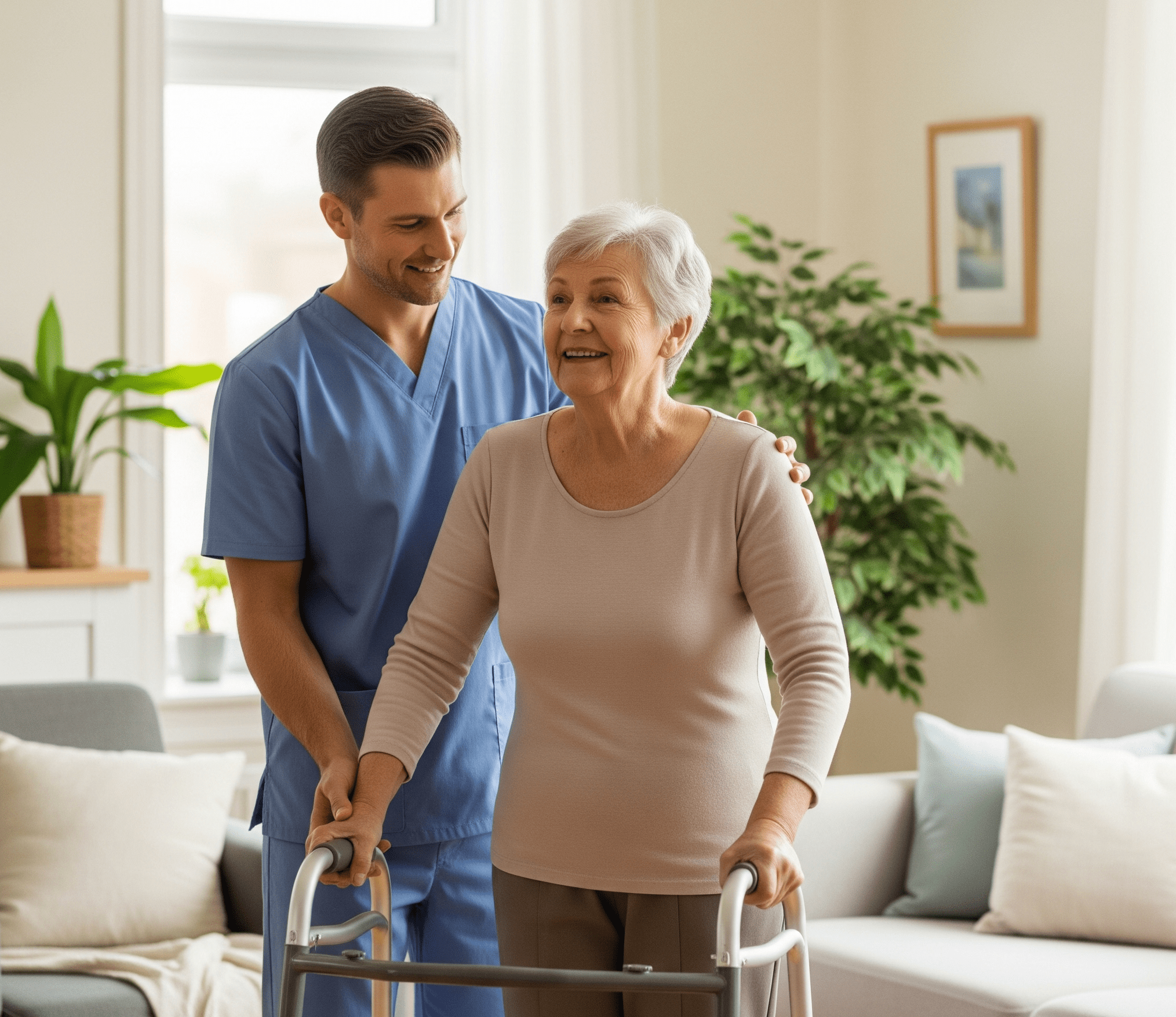 Physical therapy exercises at home