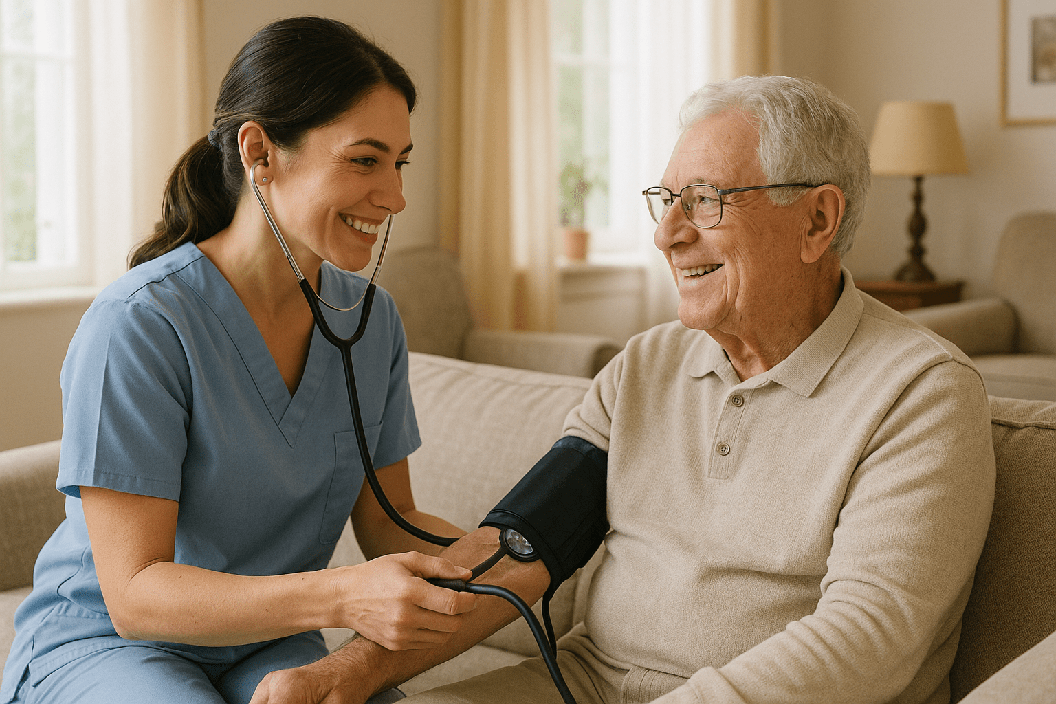Professional nursing care at home